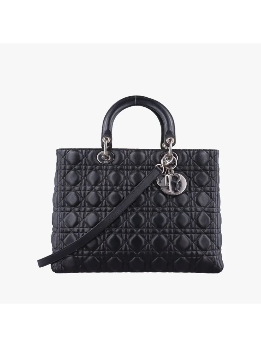 Dior Lady Black Lambskin Handbag